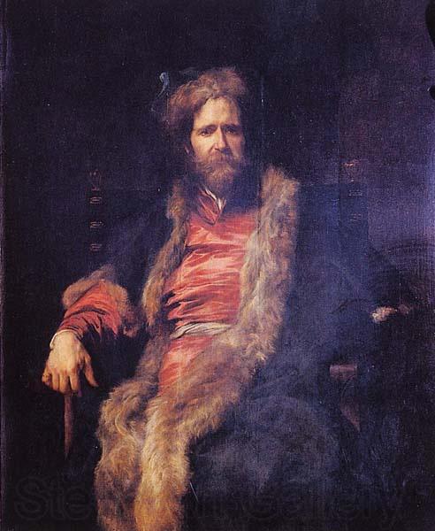 Anthony Van Dyck -armed painter Marten Rijckaert